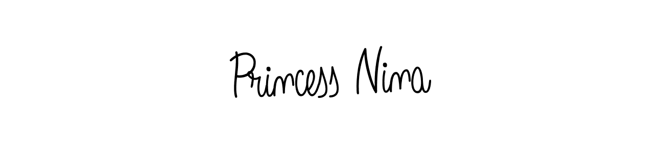 Check out images of Autograph of Princess Nina name. Actor Princess Nina Signature Style. Angelique-Rose-font-FFP is a professional sign style online. Princess Nina signature style 5 images and pictures png
