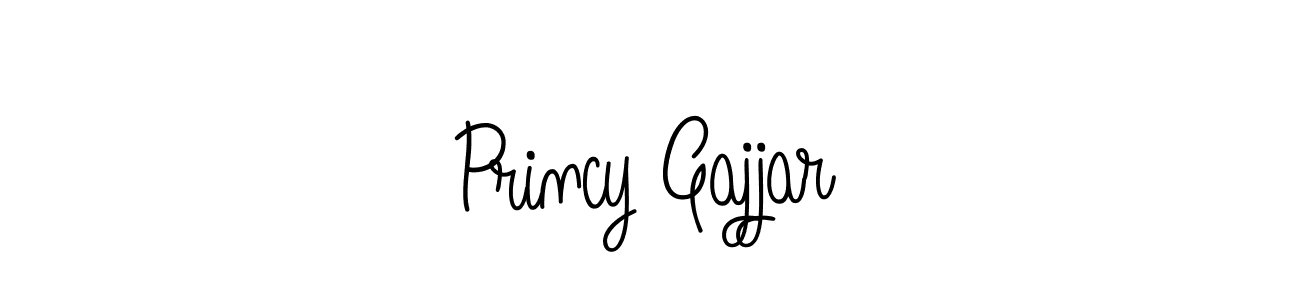 Check out images of Autograph of Princy Gajjar name. Actor Princy Gajjar Signature Style. Angelique-Rose-font-FFP is a professional sign style online. Princy Gajjar signature style 5 images and pictures png