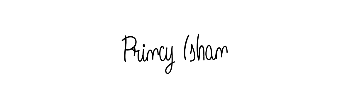 How to Draw Princy Ishan signature style? Angelique-Rose-font-FFP is a latest design signature styles for name Princy Ishan. Princy Ishan signature style 5 images and pictures png