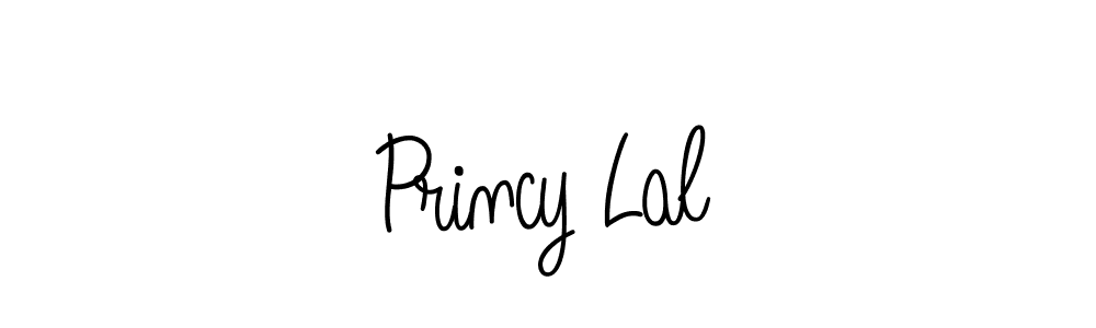 Design your own signature with our free online signature maker. With this signature software, you can create a handwritten (Angelique-Rose-font-FFP) signature for name Princy Lal. Princy Lal signature style 5 images and pictures png