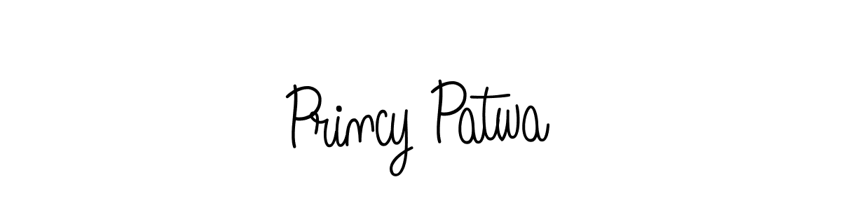 How to make Princy Patwa signature? Angelique-Rose-font-FFP is a professional autograph style. Create handwritten signature for Princy Patwa name. Princy Patwa signature style 5 images and pictures png