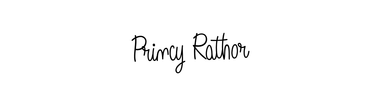 Create a beautiful signature design for name Princy Rathor. With this signature (Angelique-Rose-font-FFP) fonts, you can make a handwritten signature for free. Princy Rathor signature style 5 images and pictures png