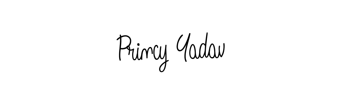 if you are searching for the best signature style for your name Princy Yadav. so please give up your signature search. here we have designed multiple signature styles  using Angelique-Rose-font-FFP. Princy Yadav signature style 5 images and pictures png