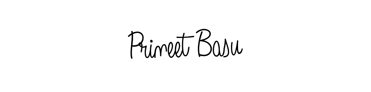 Make a beautiful signature design for name Prineet Basu. Use this online signature maker to create a handwritten signature for free. Prineet Basu signature style 5 images and pictures png