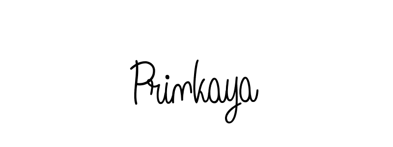 Make a beautiful signature design for name Prinkaya. Use this online signature maker to create a handwritten signature for free. Prinkaya signature style 5 images and pictures png