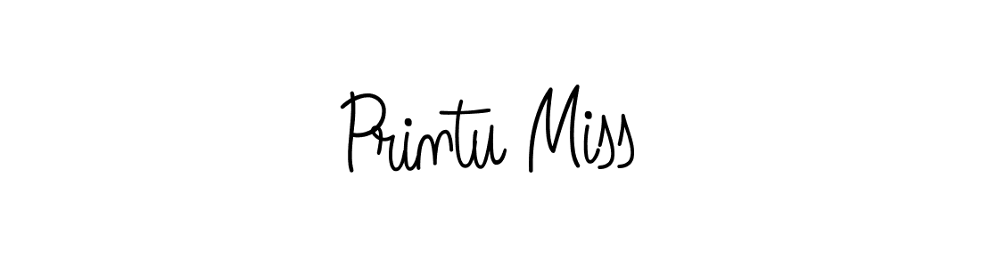How to Draw Printu Miss signature style? Angelique-Rose-font-FFP is a latest design signature styles for name Printu Miss. Printu Miss signature style 5 images and pictures png