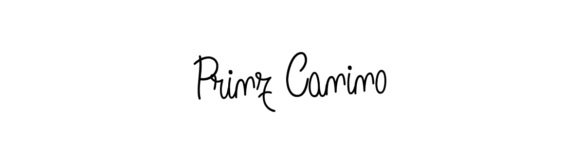 Check out images of Autograph of Prinz Canino name. Actor Prinz Canino Signature Style. Angelique-Rose-font-FFP is a professional sign style online. Prinz Canino signature style 5 images and pictures png