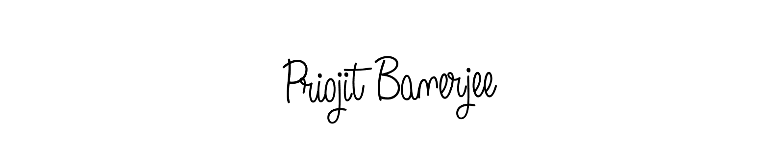 Once you've used our free online signature maker to create your best signature Angelique-Rose-font-FFP style, it's time to enjoy all of the benefits that Priojit Banerjee name signing documents. Priojit Banerjee signature style 5 images and pictures png