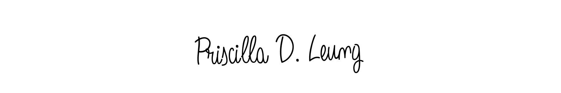 Check out images of Autograph of Priscilla D. Leung name. Actor Priscilla D. Leung Signature Style. Angelique-Rose-font-FFP is a professional sign style online. Priscilla D. Leung signature style 5 images and pictures png