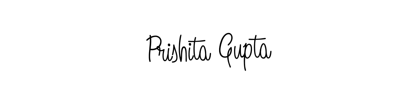 How to Draw Prishita Gupta signature style? Angelique-Rose-font-FFP is a latest design signature styles for name Prishita Gupta. Prishita Gupta signature style 5 images and pictures png
