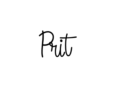 Also we have Prit name is the best signature style. Create professional handwritten signature collection using Angelique-Rose-font-FFP autograph style. Prit signature style 5 images and pictures png