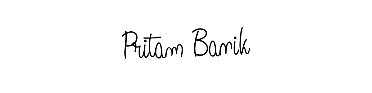 Here are the top 10 professional signature styles for the name Pritam Banik. These are the best autograph styles you can use for your name. Pritam Banik signature style 5 images and pictures png
