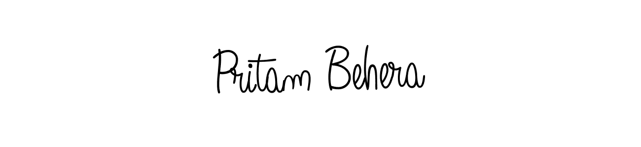 It looks lik you need a new signature style for name Pritam Behera. Design unique handwritten (Angelique-Rose-font-FFP) signature with our free signature maker in just a few clicks. Pritam Behera signature style 5 images and pictures png