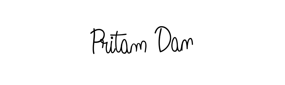 It looks lik you need a new signature style for name Pritam Dan. Design unique handwritten (Angelique-Rose-font-FFP) signature with our free signature maker in just a few clicks. Pritam Dan signature style 5 images and pictures png