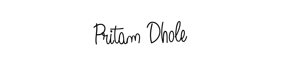 Also You can easily find your signature by using the search form. We will create Pritam Dhole name handwritten signature images for you free of cost using Angelique-Rose-font-FFP sign style. Pritam Dhole signature style 5 images and pictures png