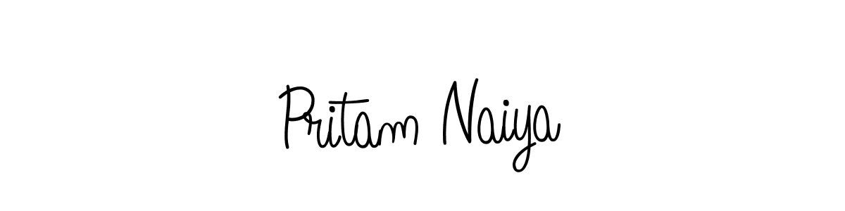 Make a short Pritam Naiya signature style. Manage your documents anywhere anytime using Angelique-Rose-font-FFP. Create and add eSignatures, submit forms, share and send files easily. Pritam Naiya signature style 5 images and pictures png