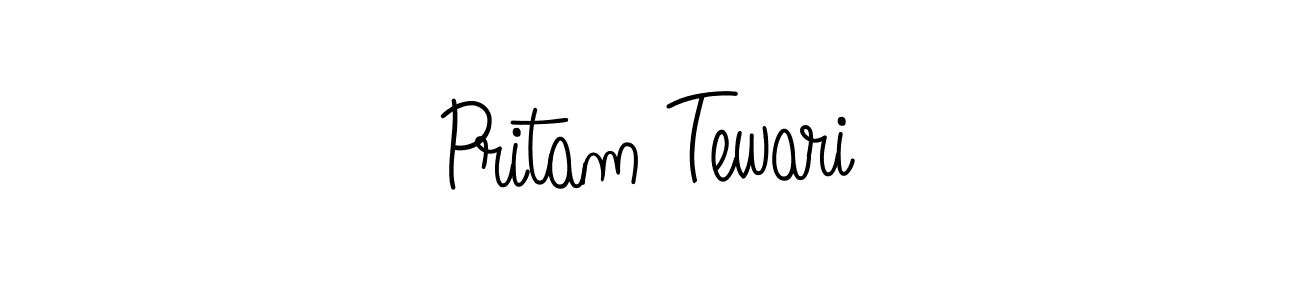 Check out images of Autograph of Pritam Tewari name. Actor Pritam Tewari Signature Style. Angelique-Rose-font-FFP is a professional sign style online. Pritam Tewari signature style 5 images and pictures png