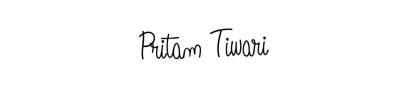 Similarly Angelique-Rose-font-FFP is the best handwritten signature design. Signature creator online .You can use it as an online autograph creator for name Pritam Tiwari. Pritam Tiwari signature style 5 images and pictures png