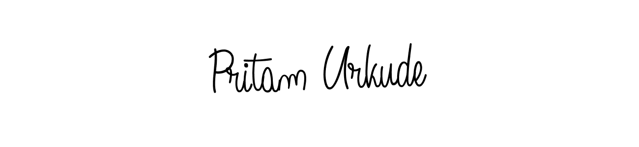 Once you've used our free online signature maker to create your best signature Angelique-Rose-font-FFP style, it's time to enjoy all of the benefits that Pritam Urkude name signing documents. Pritam Urkude signature style 5 images and pictures png