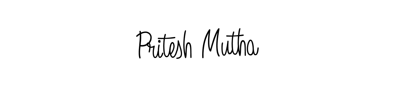 Once you've used our free online signature maker to create your best signature Angelique-Rose-font-FFP style, it's time to enjoy all of the benefits that Pritesh Mutha name signing documents. Pritesh Mutha signature style 5 images and pictures png