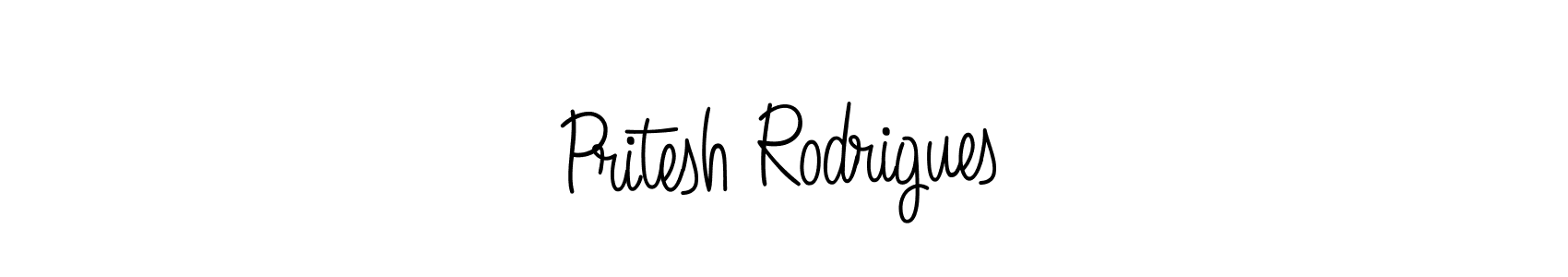 Make a beautiful signature design for name Pritesh Rodrigues. Use this online signature maker to create a handwritten signature for free. Pritesh Rodrigues signature style 5 images and pictures png