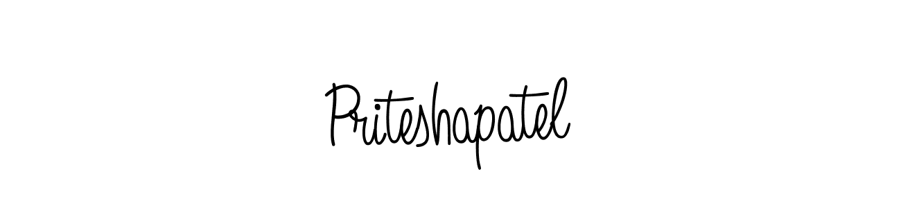 Best and Professional Signature Style for Priteshapatel. Angelique-Rose-font-FFP Best Signature Style Collection. Priteshapatel signature style 5 images and pictures png