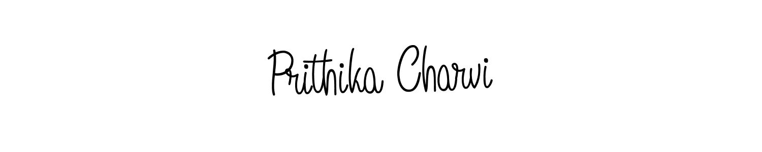 How to Draw Prithika Charvi signature style? Angelique-Rose-font-FFP is a latest design signature styles for name Prithika Charvi. Prithika Charvi signature style 5 images and pictures png