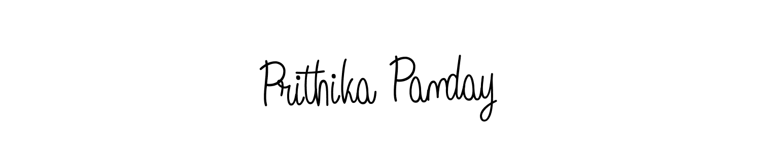 Also we have Prithika Panday name is the best signature style. Create professional handwritten signature collection using Angelique-Rose-font-FFP autograph style. Prithika Panday signature style 5 images and pictures png