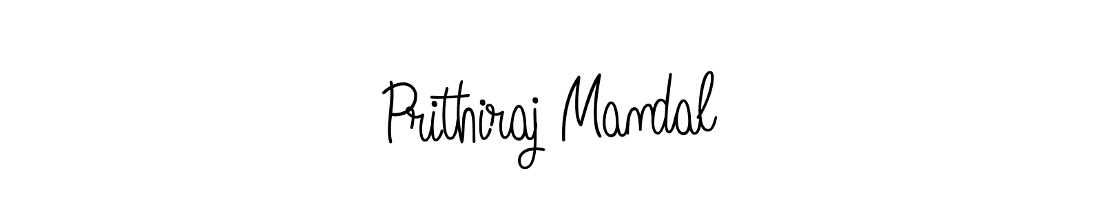 Create a beautiful signature design for name Prithiraj Mandal. With this signature (Angelique-Rose-font-FFP) fonts, you can make a handwritten signature for free. Prithiraj Mandal signature style 5 images and pictures png