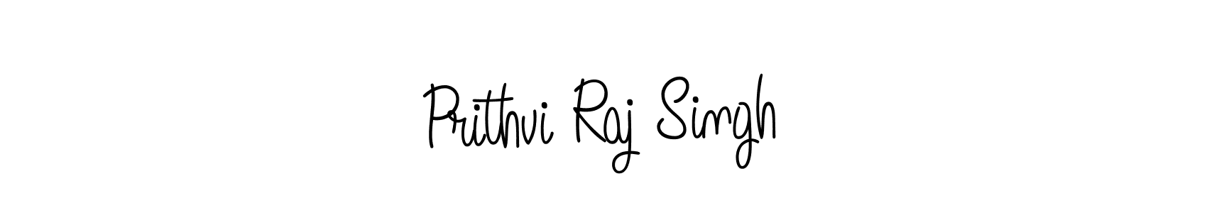 The best way (Angelique-Rose-font-FFP) to make a short signature is to pick only two or three words in your name. The name Prithvi Raj Singh include a total of six letters. For converting this name. Prithvi Raj Singh signature style 5 images and pictures png
