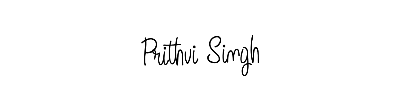 How to Draw Prithvi Singh signature style? Angelique-Rose-font-FFP is a latest design signature styles for name Prithvi Singh. Prithvi Singh signature style 5 images and pictures png