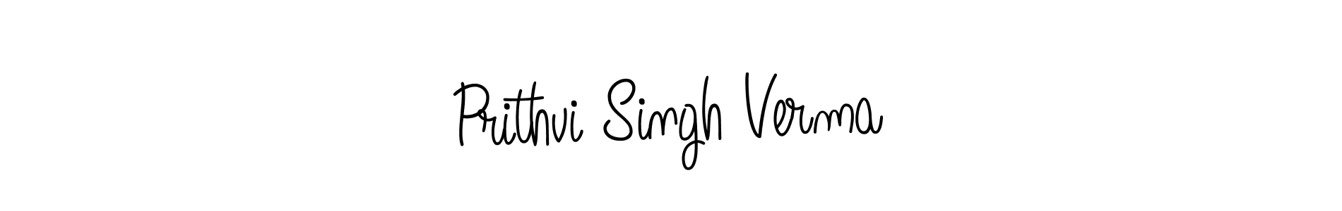 How to Draw Prithvi Singh Verma signature style? Angelique-Rose-font-FFP is a latest design signature styles for name Prithvi Singh Verma. Prithvi Singh Verma signature style 5 images and pictures png