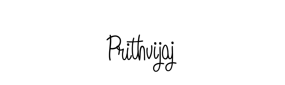 Create a beautiful signature design for name Prithvijaj. With this signature (Angelique-Rose-font-FFP) fonts, you can make a handwritten signature for free. Prithvijaj signature style 5 images and pictures png
