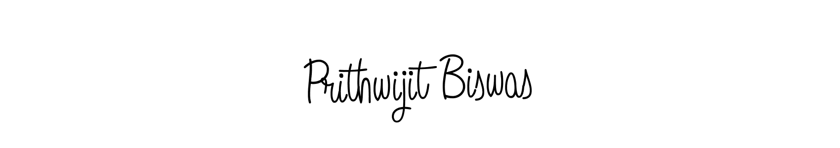 Use a signature maker to create a handwritten signature online. With this signature software, you can design (Angelique-Rose-font-FFP) your own signature for name Prithwijit Biswas. Prithwijit Biswas signature style 5 images and pictures png