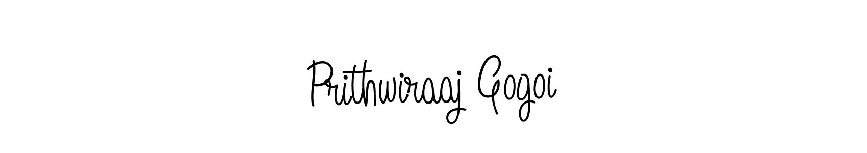 How to Draw Prithwiraaj Gogoi signature style? Angelique-Rose-font-FFP is a latest design signature styles for name Prithwiraaj Gogoi. Prithwiraaj Gogoi signature style 5 images and pictures png