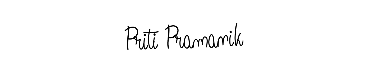 Once you've used our free online signature maker to create your best signature Angelique-Rose-font-FFP style, it's time to enjoy all of the benefits that Priti Pramanik name signing documents. Priti Pramanik signature style 5 images and pictures png