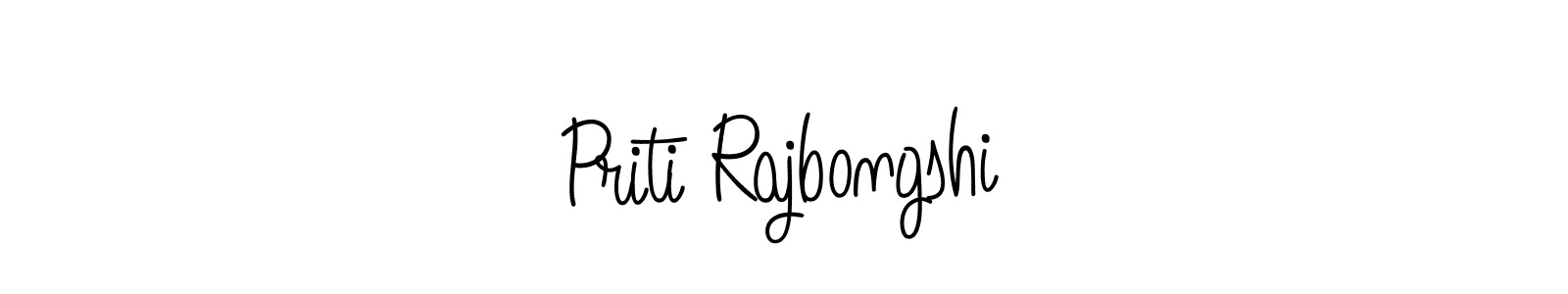 Angelique-Rose-font-FFP is a professional signature style that is perfect for those who want to add a touch of class to their signature. It is also a great choice for those who want to make their signature more unique. Get Priti Rajbongshi name to fancy signature for free. Priti Rajbongshi signature style 5 images and pictures png