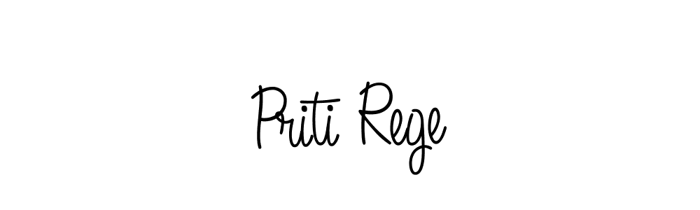 Make a short Priti Rege signature style. Manage your documents anywhere anytime using Angelique-Rose-font-FFP. Create and add eSignatures, submit forms, share and send files easily. Priti Rege signature style 5 images and pictures png