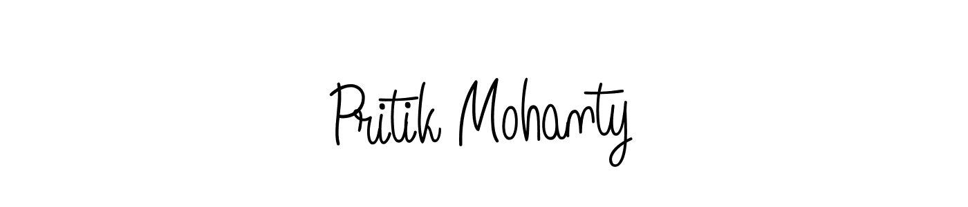 You should practise on your own different ways (Angelique-Rose-font-FFP) to write your name (Pritik Mohanty) in signature. don't let someone else do it for you. Pritik Mohanty signature style 5 images and pictures png