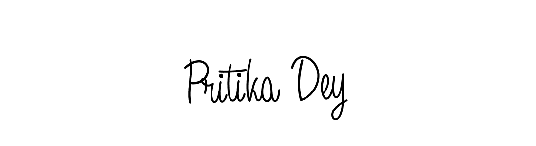 Create a beautiful signature design for name Pritika Dey. With this signature (Angelique-Rose-font-FFP) fonts, you can make a handwritten signature for free. Pritika Dey signature style 5 images and pictures png