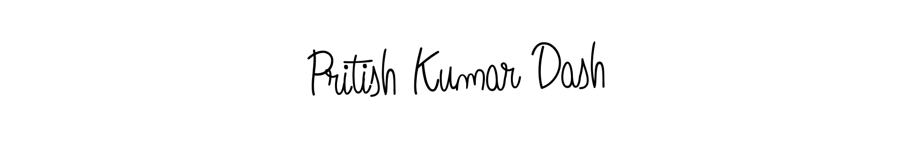 Make a short Pritish Kumar Dash signature style. Manage your documents anywhere anytime using Angelique-Rose-font-FFP. Create and add eSignatures, submit forms, share and send files easily. Pritish Kumar Dash signature style 5 images and pictures png