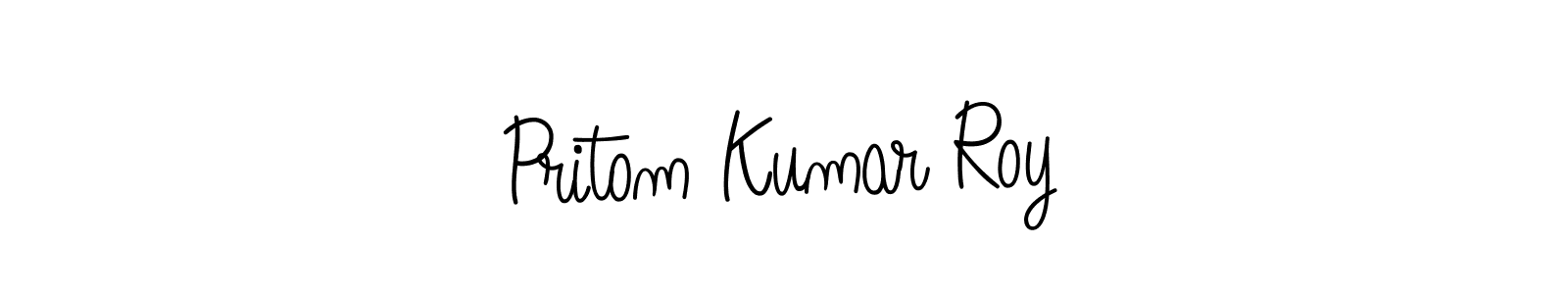 How to Draw Pritom Kumar Roy signature style? Angelique-Rose-font-FFP is a latest design signature styles for name Pritom Kumar Roy. Pritom Kumar Roy signature style 5 images and pictures png