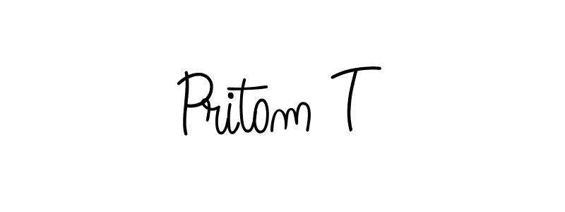 Check out images of Autograph of Pritom T name. Actor Pritom T Signature Style. Angelique-Rose-font-FFP is a professional sign style online. Pritom T signature style 5 images and pictures png