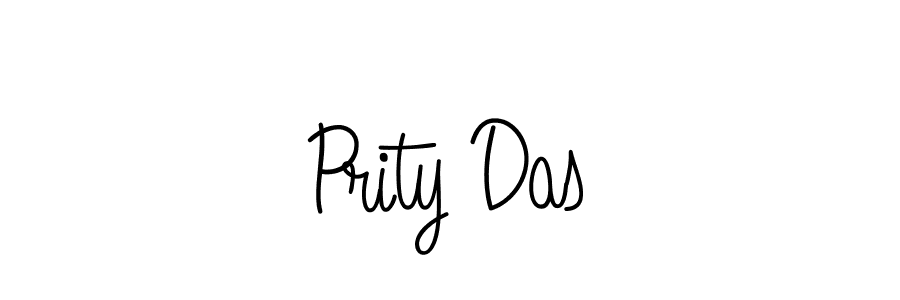 Create a beautiful signature design for name Prity Das. With this signature (Angelique-Rose-font-FFP) fonts, you can make a handwritten signature for free. Prity Das signature style 5 images and pictures png