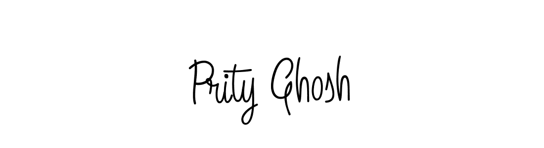 Create a beautiful signature design for name Prity Ghosh. With this signature (Angelique-Rose-font-FFP) fonts, you can make a handwritten signature for free. Prity Ghosh signature style 5 images and pictures png