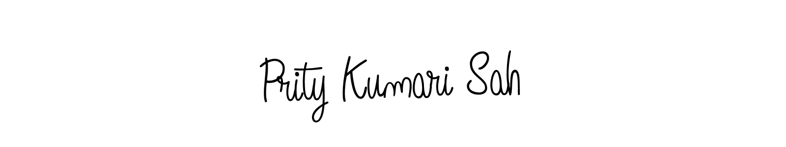 Also we have Prity Kumari Sah name is the best signature style. Create professional handwritten signature collection using Angelique-Rose-font-FFP autograph style. Prity Kumari Sah signature style 5 images and pictures png