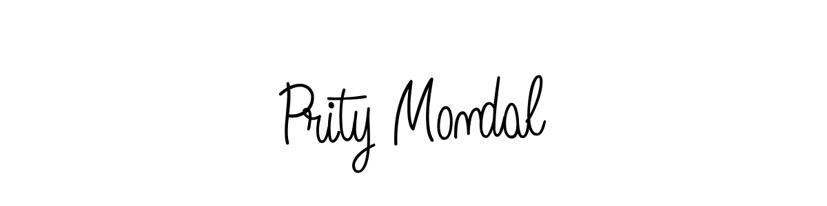 Once you've used our free online signature maker to create your best signature Angelique-Rose-font-FFP style, it's time to enjoy all of the benefits that Prity Mondal name signing documents. Prity Mondal signature style 5 images and pictures png