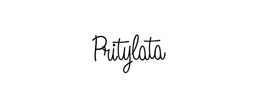 Best and Professional Signature Style for Pritylata. Angelique-Rose-font-FFP Best Signature Style Collection. Pritylata signature style 5 images and pictures png