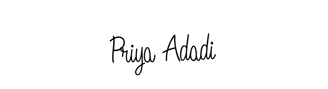 Similarly Angelique-Rose-font-FFP is the best handwritten signature design. Signature creator online .You can use it as an online autograph creator for name Priya Adadi. Priya Adadi signature style 5 images and pictures png