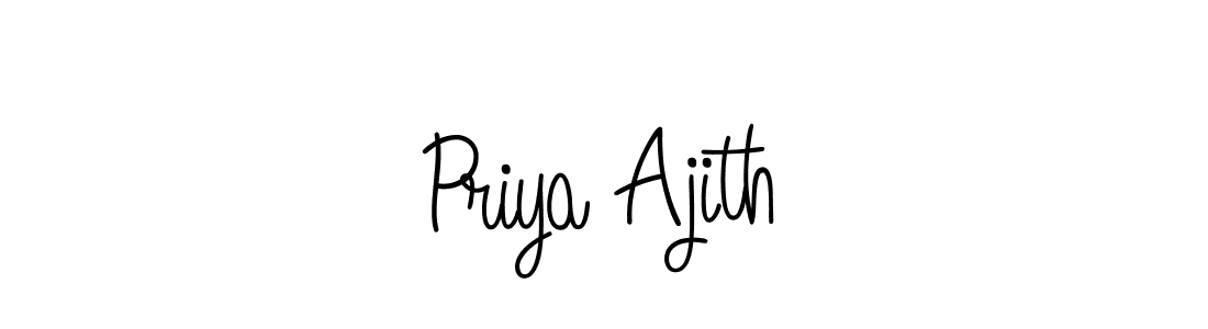 Here are the top 10 professional signature styles for the name Priya Ajith. These are the best autograph styles you can use for your name. Priya Ajith signature style 5 images and pictures png